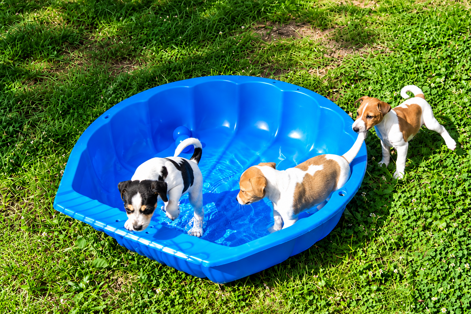 Aufzucht unserer Jack Russell Terrier Welpen